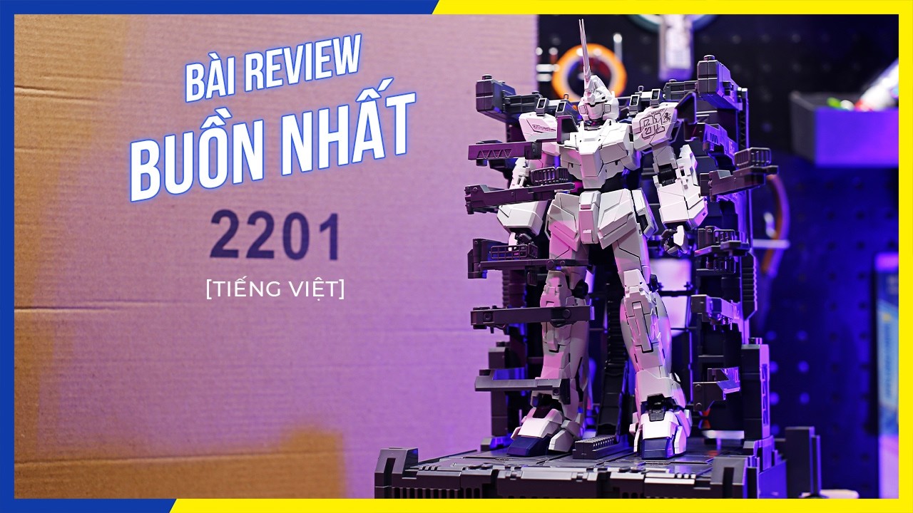[TRẢI NGHIỆM ĐAU THƯƠNG] Xem ngay trước khi mua: Mô hình lắp ráp MGEX Unicorn 2201 + LED 1/100