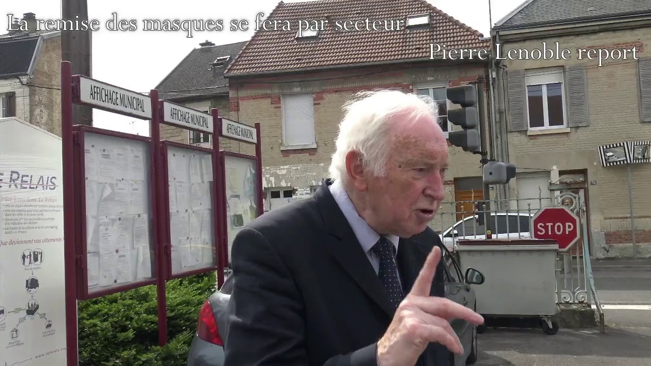 Le point sur les masques &agrave; Crouy Pierre Lenoble report.