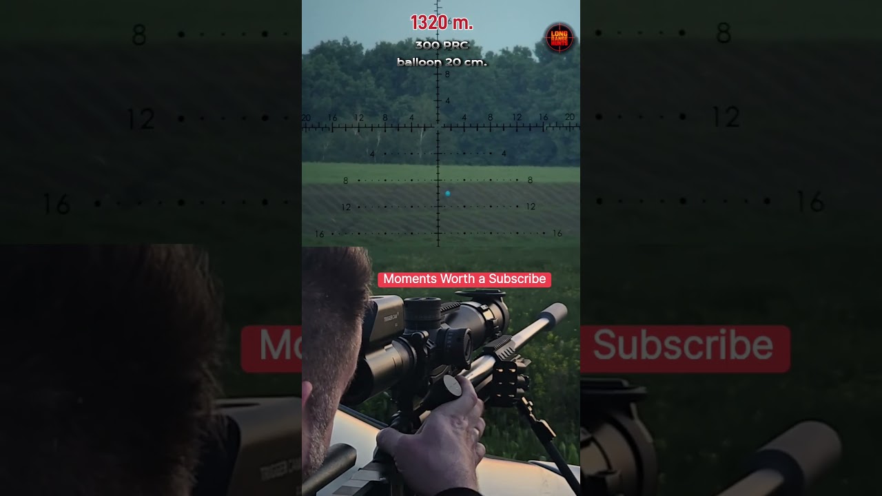 1320 m. | HIT | Extreme long range shooting balloon 20 cm. | 300 PRC