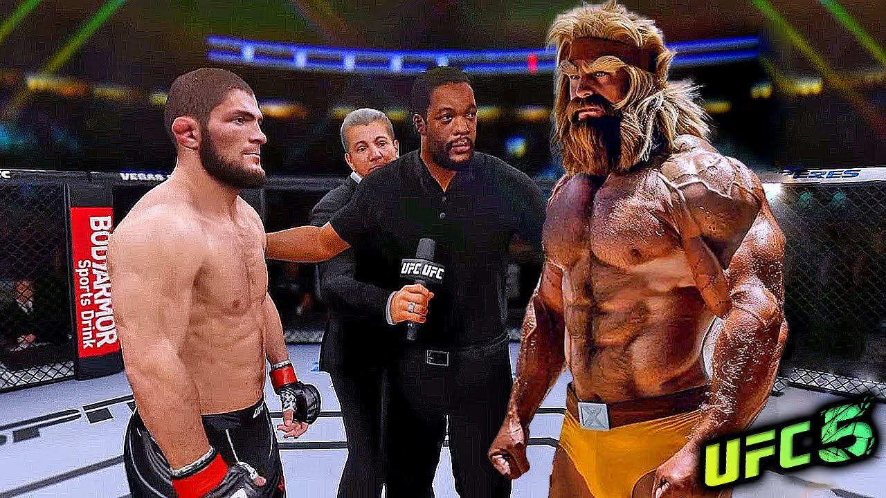 Хабиб Нурмагомедов против Агрессивного Ривера (EA Sports UFC 5)
