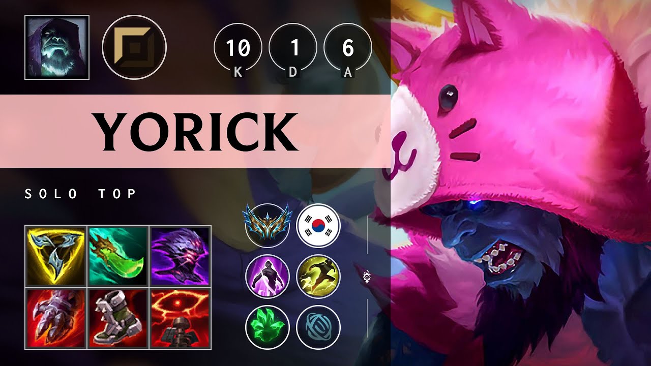 Yorick Top vs Naafiri - KR Challenger Patch 25.20
