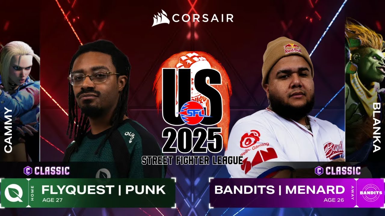 ГРАНД-ФИНАЛ ▰ PUNK (Кэмми) против MENARD (Бланка) ▰ ФИНАЛ США Street Fighter League 2025