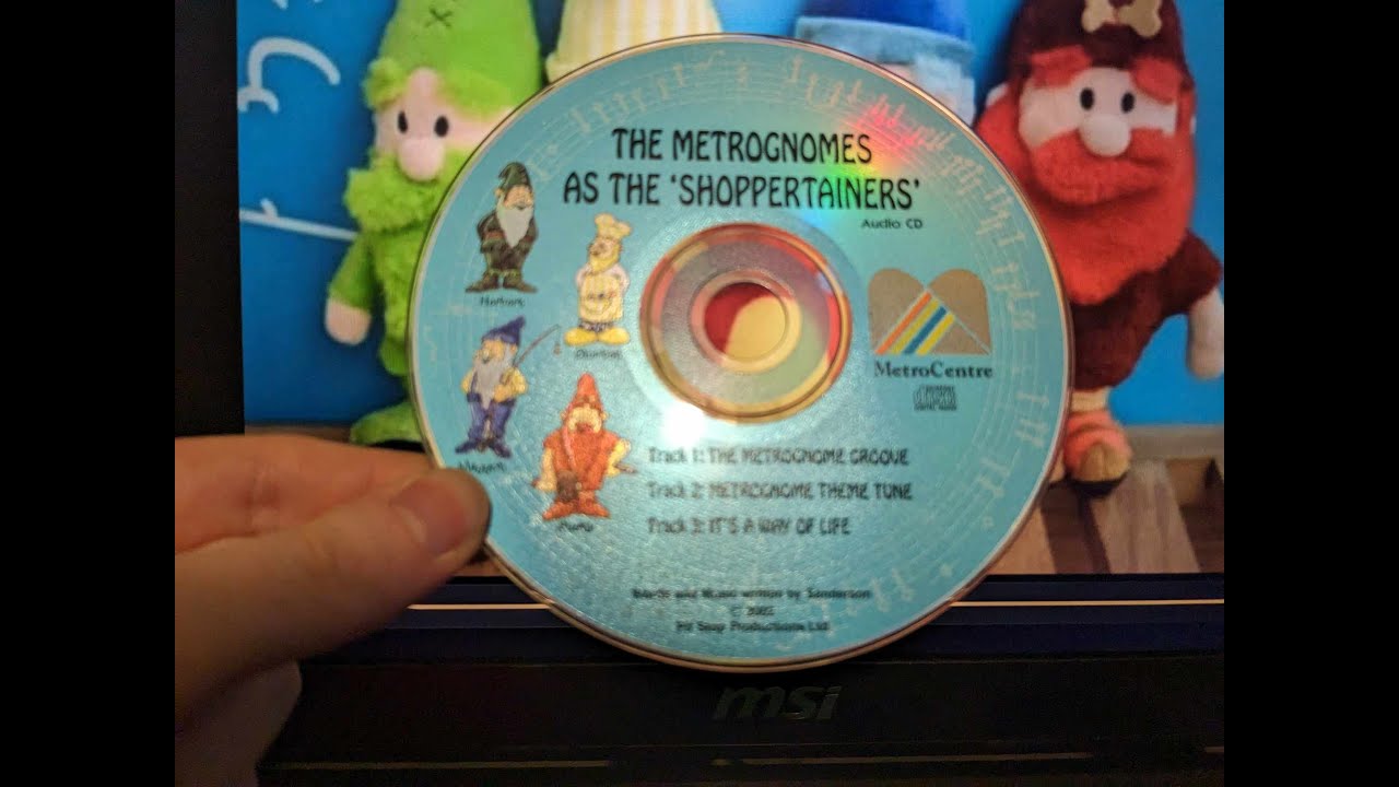 Metrognomes CD 'The Shopertainers'