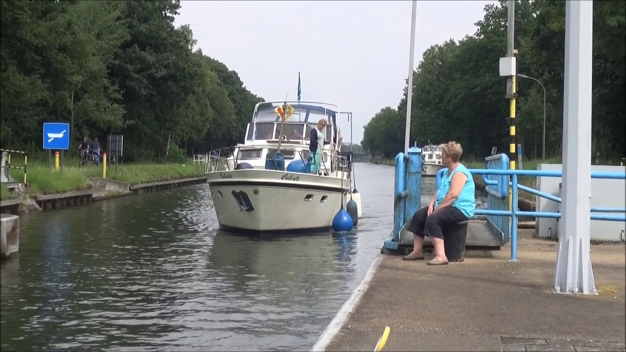 Cultureel Erfgoed Belgie deel I  : Sluis SAS6 in kanaal Bocholt - Herentals