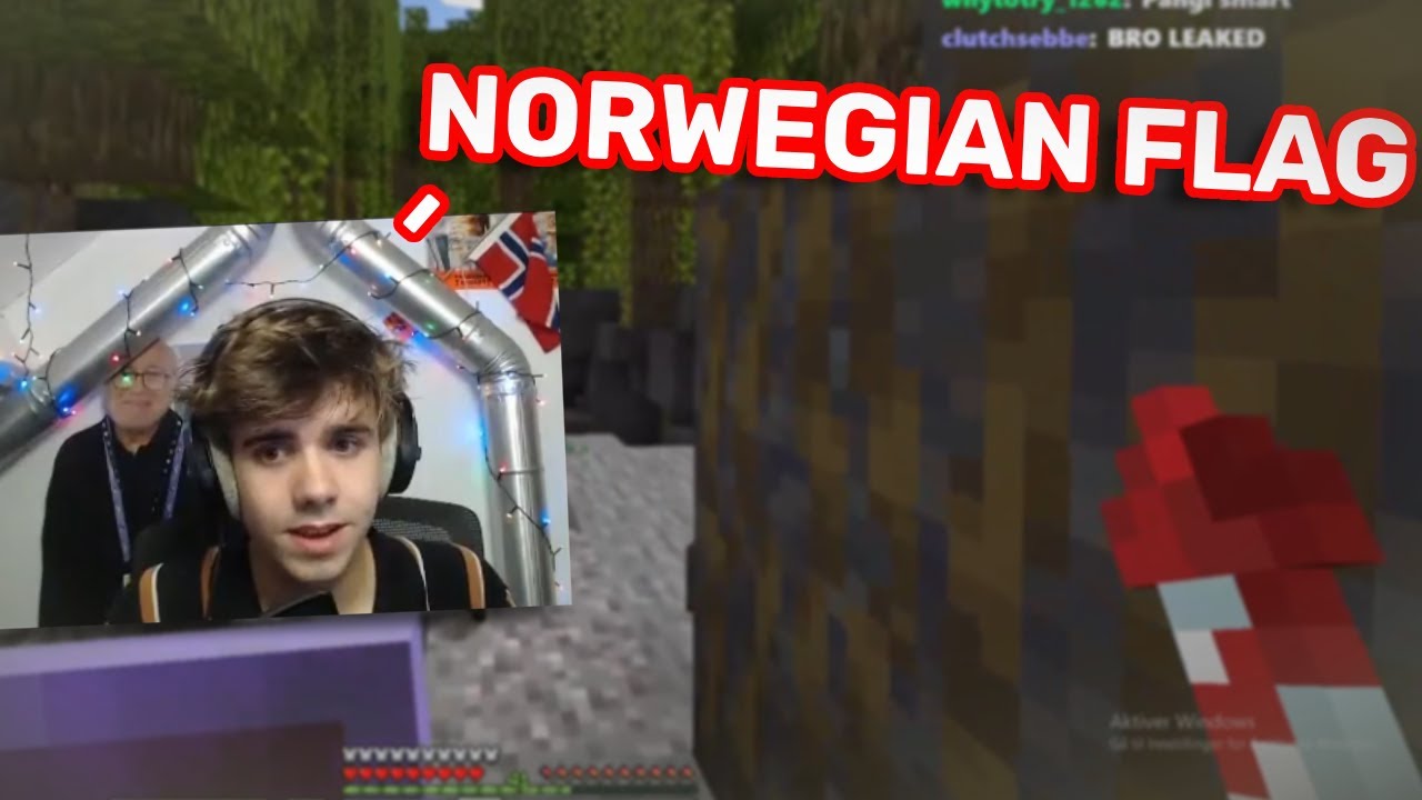 Pangi Explains Why He Has The NORWEGIAN Flag Behind Him