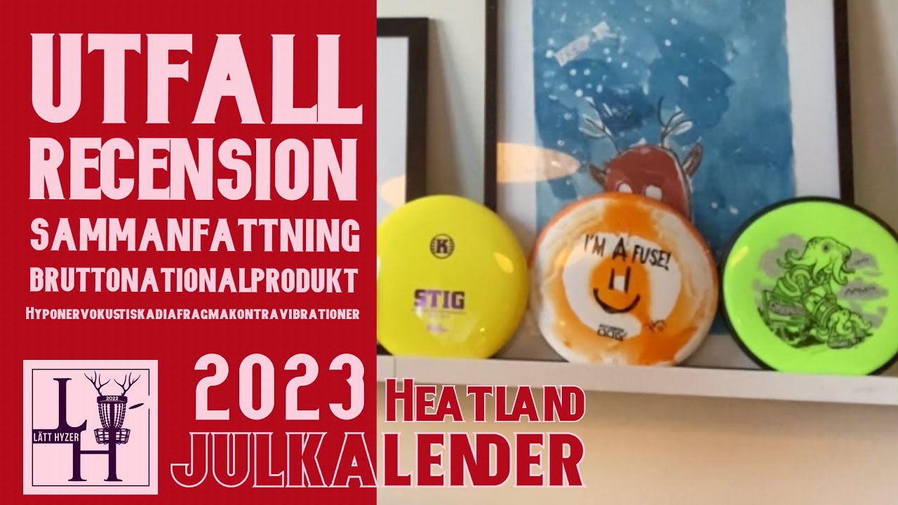 HEATLAND DISCGOLF - Discgolfkalender - SAMMANFATTNING