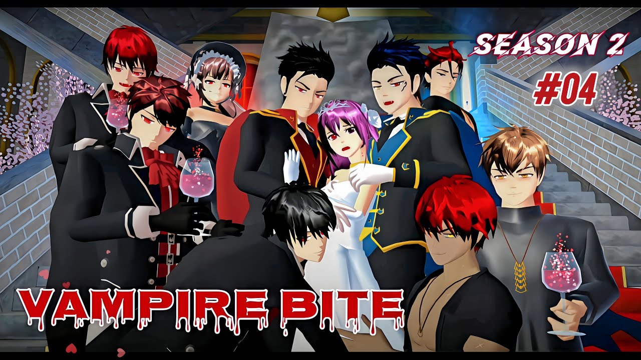 VAMPIRE BITE S2 [EPISODE 04] || SAKURA school simulator