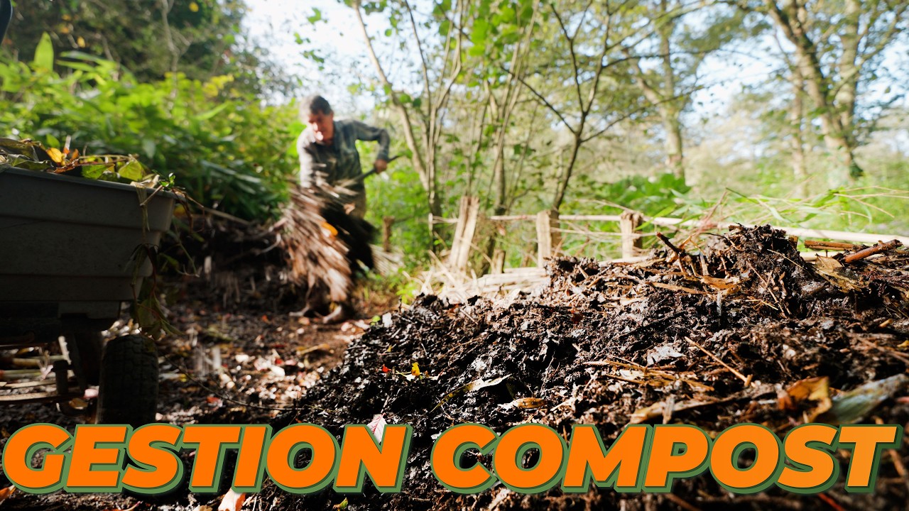 La gestion du compost dans un jardin autonome - Au Fil des Saisons avec Yves Gillen 👨‍🌾