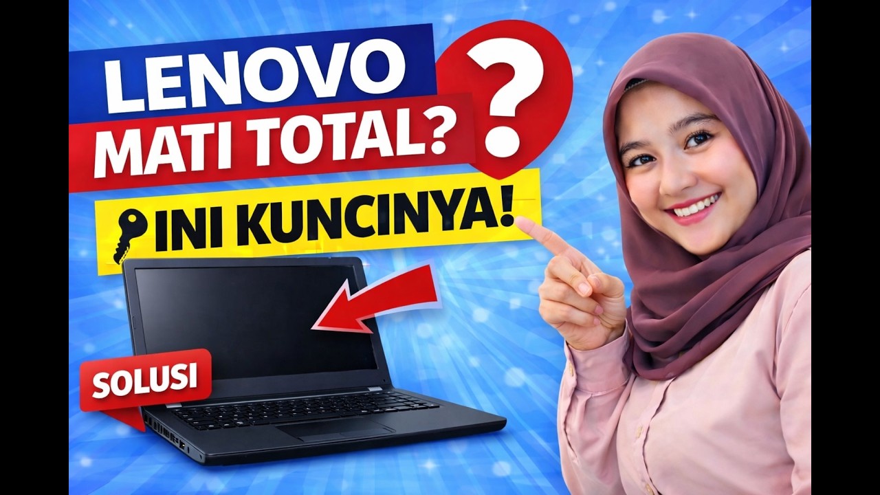 Jangan Panik! Lenovo Ideapad S210 Mati Total Bisa Diselamatkan Begini