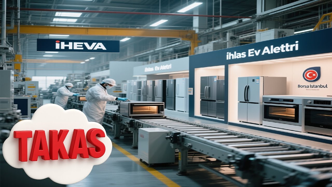 IHEVA - İhlas Ev Aletleri hissesinin 2025 Sonu takas animasyonu