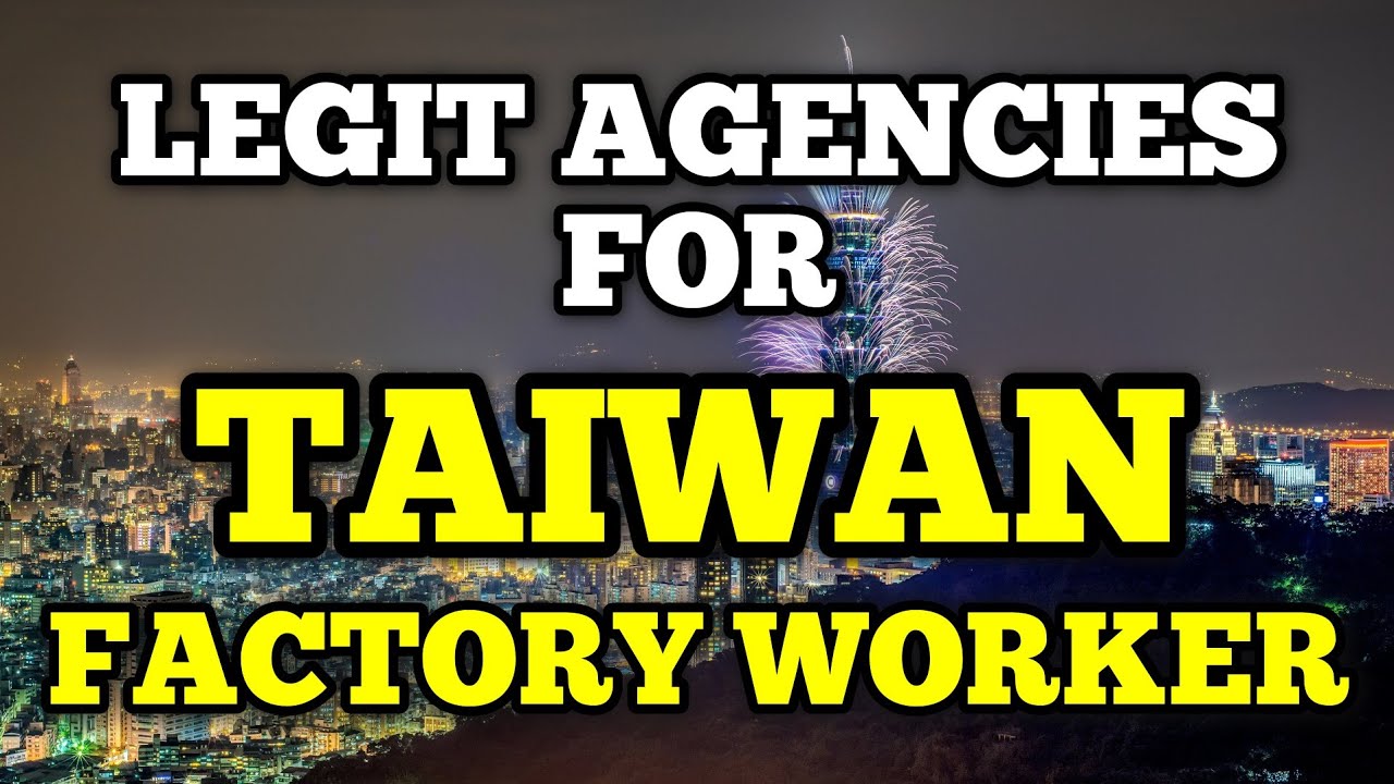 AGENCIES | POEA ACCREDITED FOR FACTORY WORKER IN TAIWAN
