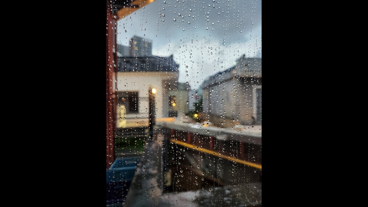 Rain on Window – 10 Hours of Relaxing Rain Sounds for Deep Sleep (ASMR)