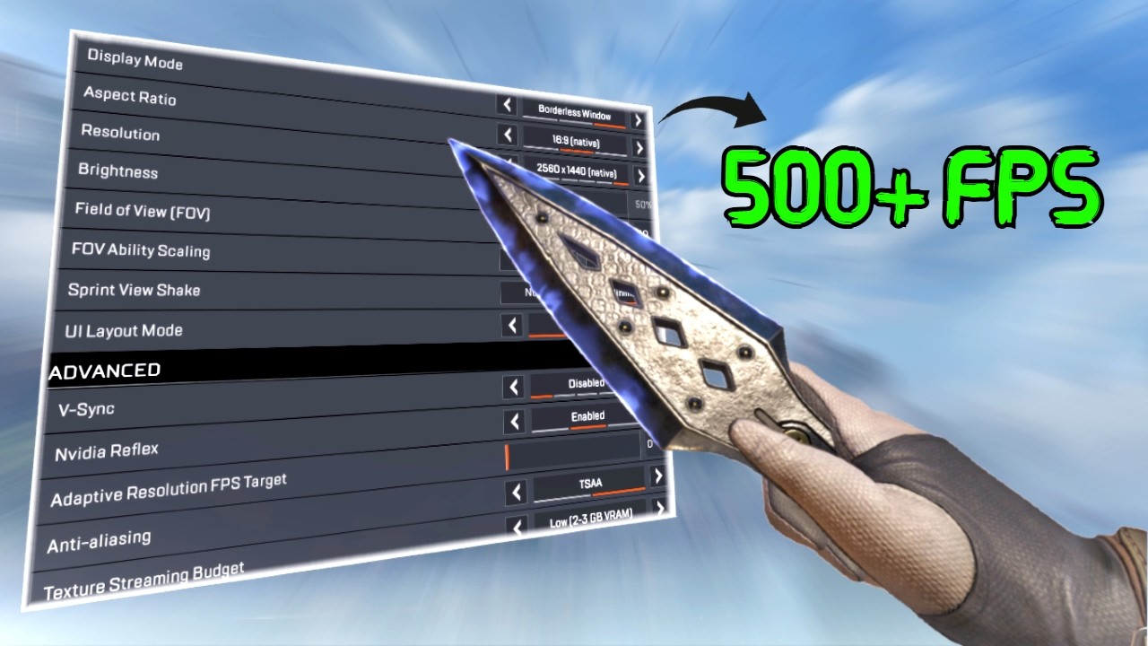 The BEST settings to use APEX LEGENDS in 2026 (Visual clutter, graphics, sensitivity, stretch res)