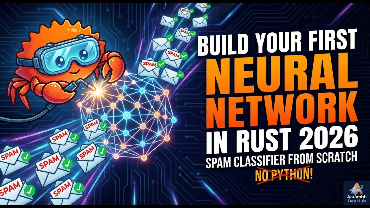 Build Your First Neural Network in Rust 2026 - Spam Classifier from Scratch