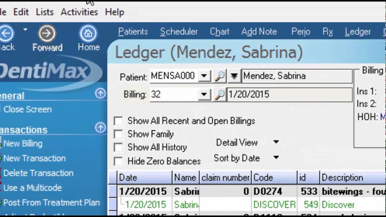 How to do a Positive Adjustment | DentiMax Dental Software Tip