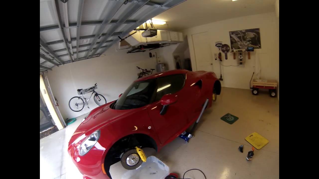Alfa Romeo 4C Oil Change and Car Review