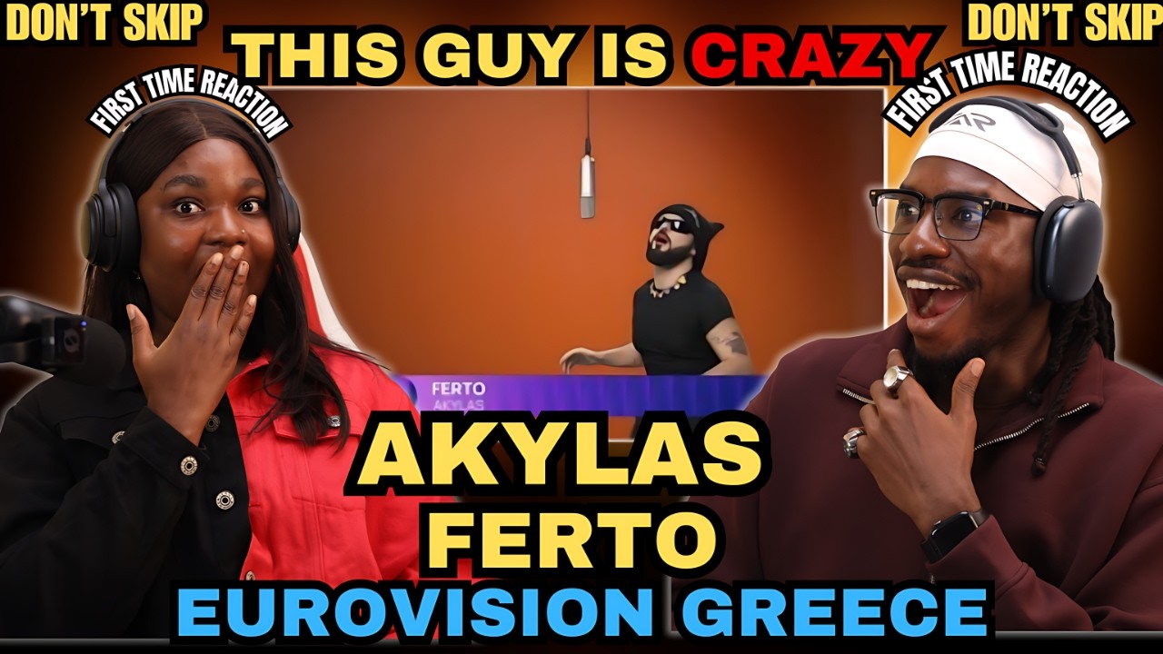 THIS GUY IS CRAZY LOL 😂 | Akylas - Ferto | Sing for Greece 2026 | EUROVISION
