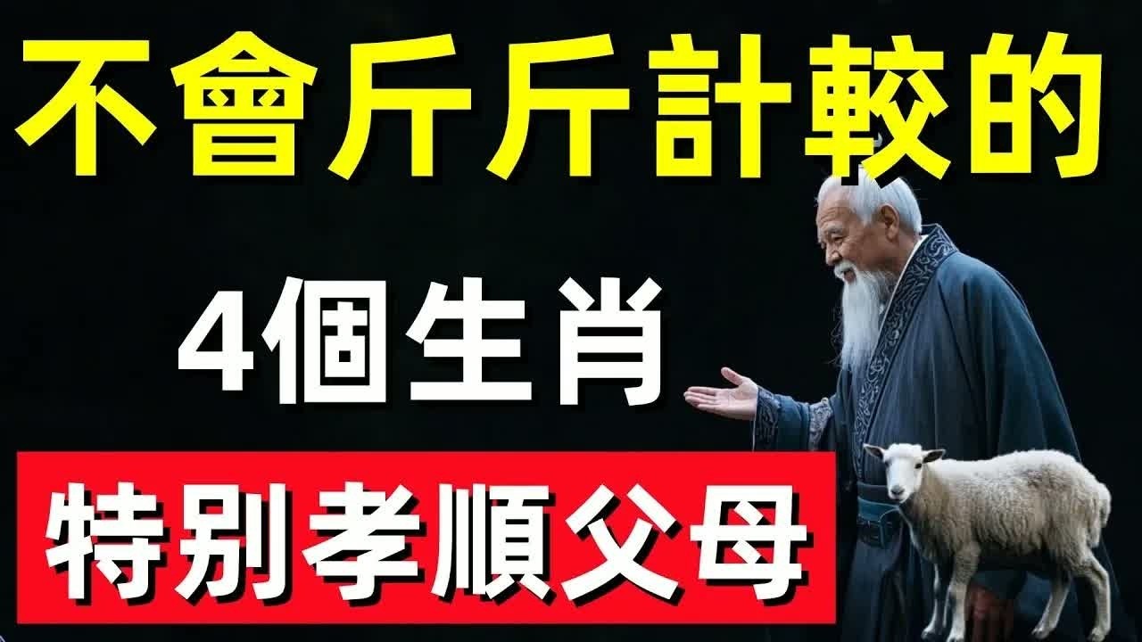 這4個生肖最有修養，不爭不鬥，心地善良還孝順！#修行思維 #修行 #福報 #禪 #道德經 #覺醒 #開悟 #禅修