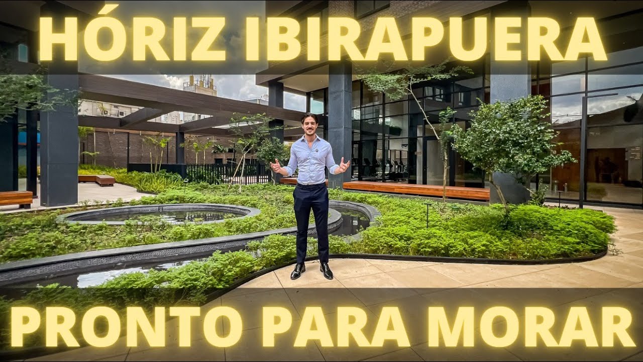 HORIZ IBIRAPUERA - ÍCONE EXTRAORDINÁRIO NA PRIMEIRA FILA DO PARQUE DO IBIRAPUERA