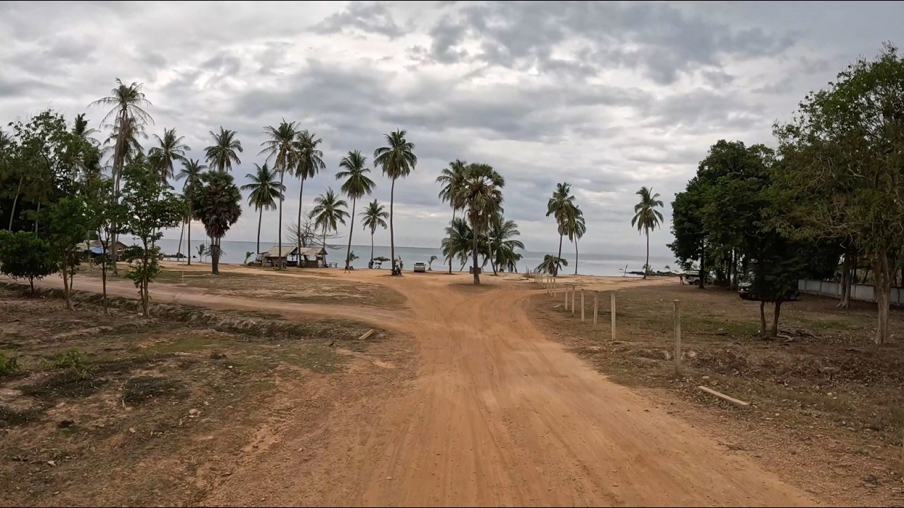 Koh Lanta Island On A Motorbike 4K #thailand #travel #motorcycle #adventure #beach #antoniasainz