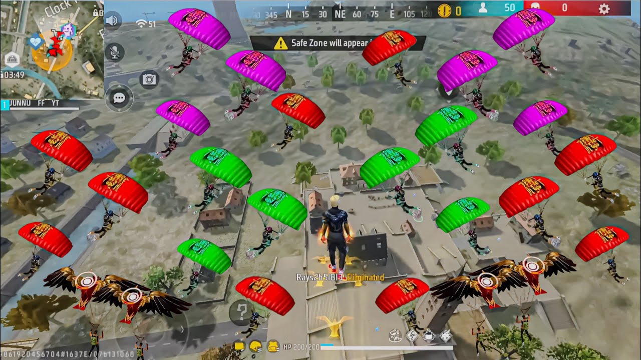 23 Kills 💪 MP5+AUG 🔥 99%Headshot Rate || Solo vs Squad Full Gameplay|| Mobile Player