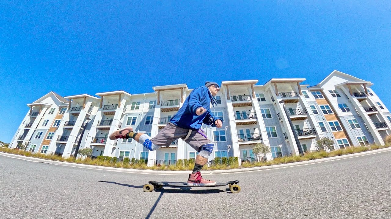 Last Cold Run of the Season / Longboard Skating Through Winter’s Final Breath / The Legacy Trail 