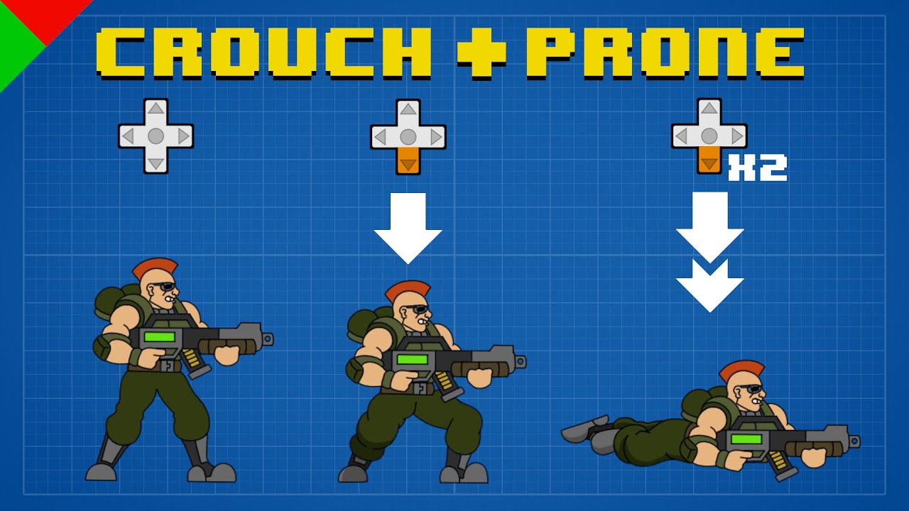 Crouch & Prone - Unity