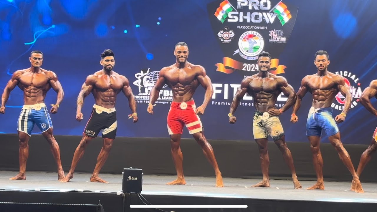 Full Fire 🔥🔥Comparison | IHFF Bharat Pro Show 2024 Delhi | Mens Physique category comparison