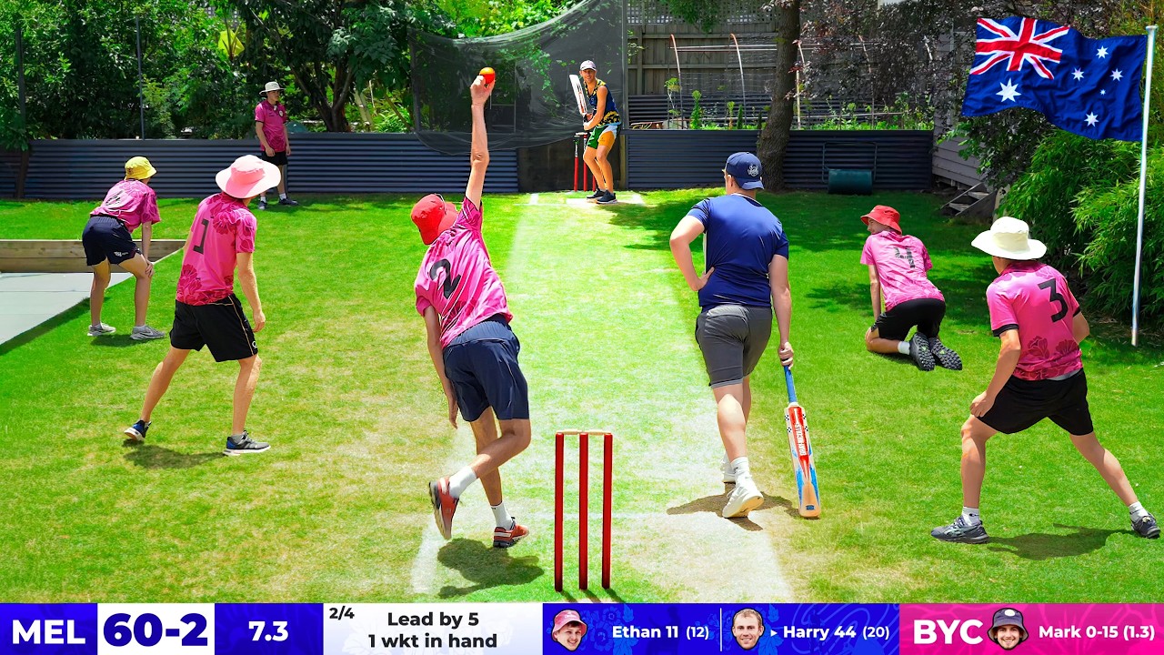INTENSE Backyard Test Match in AUSTRALIA 🇦🇺 | BYC vs Melbourne