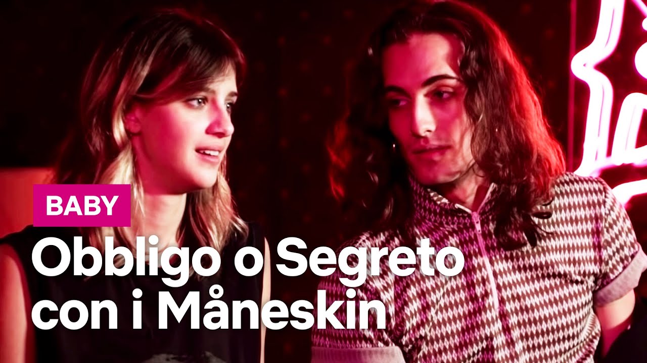 Il cast di Baby sfida i Måneskin a 