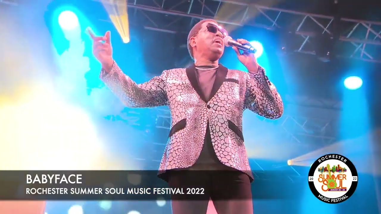 BABYFACE | GIRLS MEDLEY | ROCHESTER SUMMER SOUL MUSIC FESTIVAL 2022 #BABYFACE #ROCSUMSOULFEST