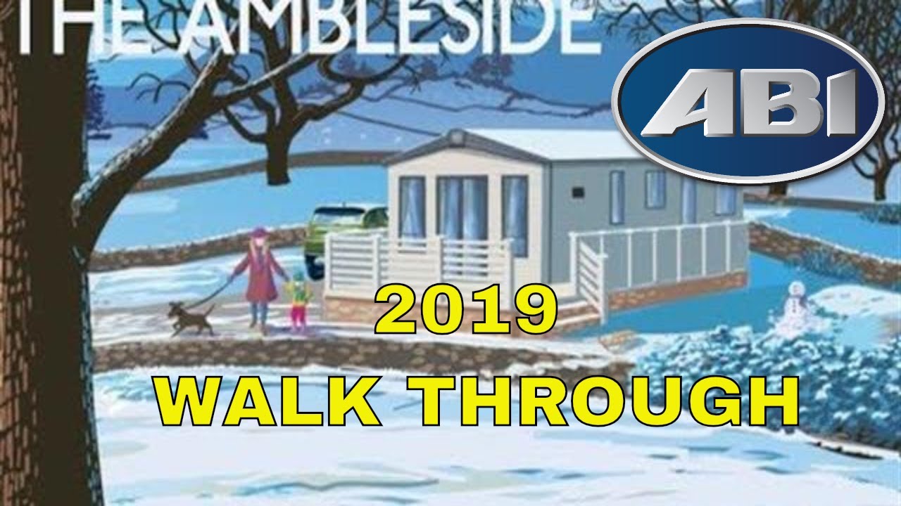 2019 ABI Ambleside Premier Caravan 40x14 Walk through caravan holiday home static caravan