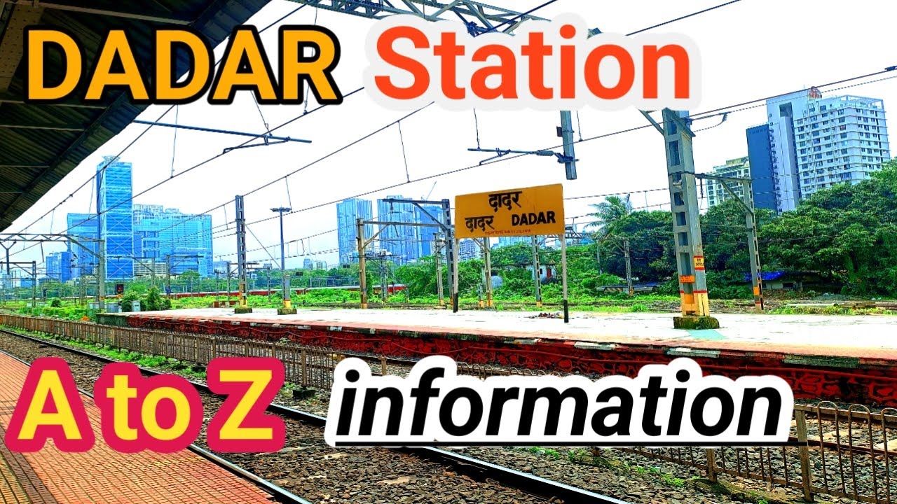 Dadar station full information.. Western line central line harbour line #Dadar
