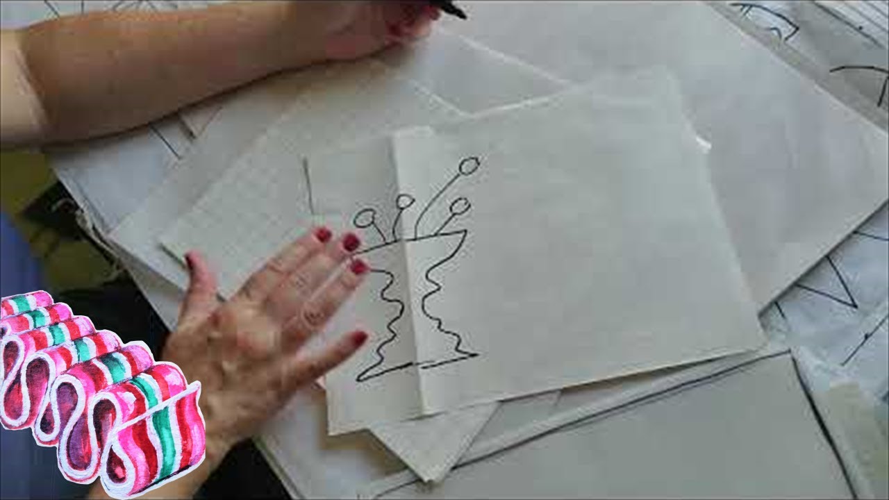 Primitive Rug Hooking.... Create Your Own Design now. I mean really, NOW!