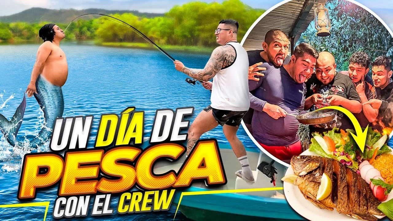 🔥UN DIA PESCANDO CON EL CREW RETOJORJAIS🔥