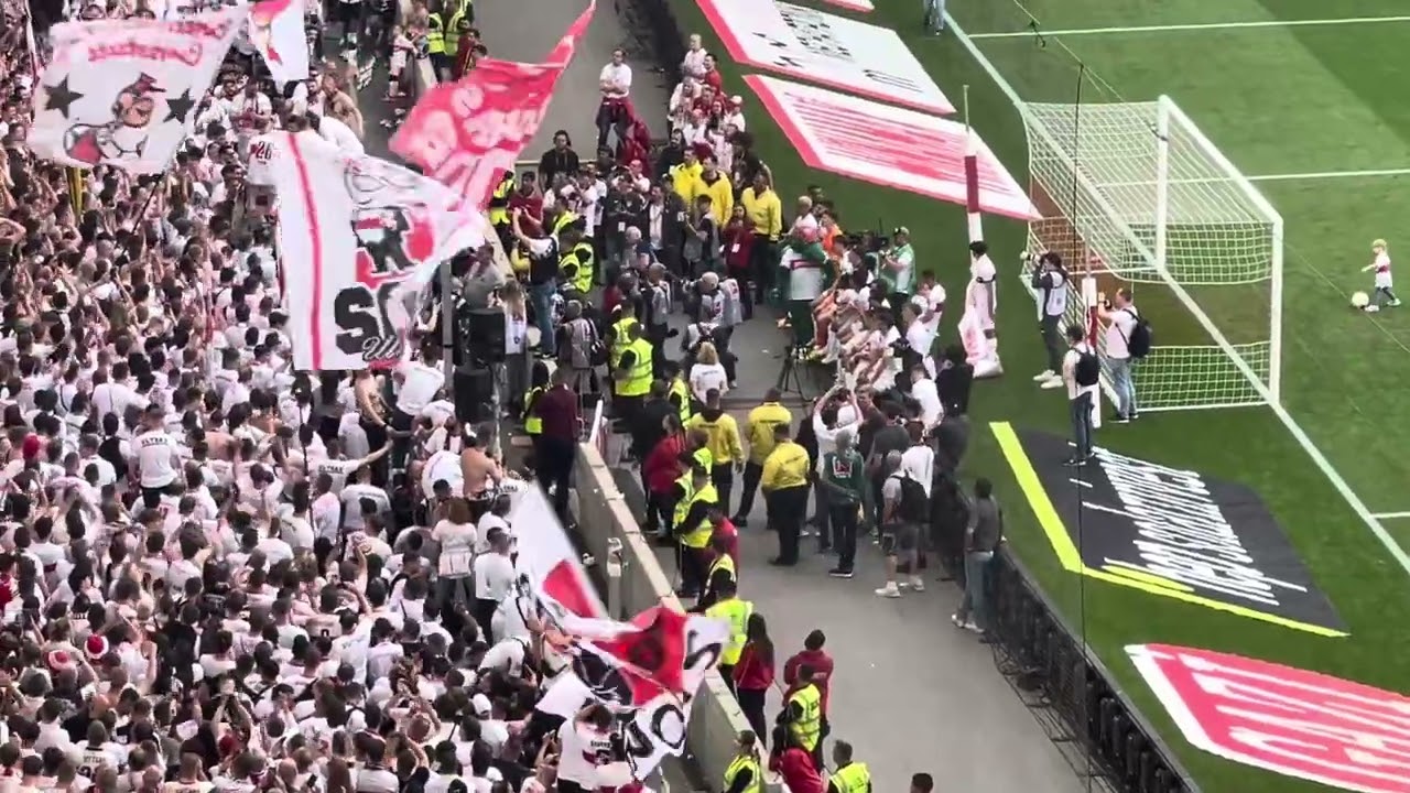 VfB Vize-Feier 2024 Dankesworte Undav, Anton, Guirassy, Nübel