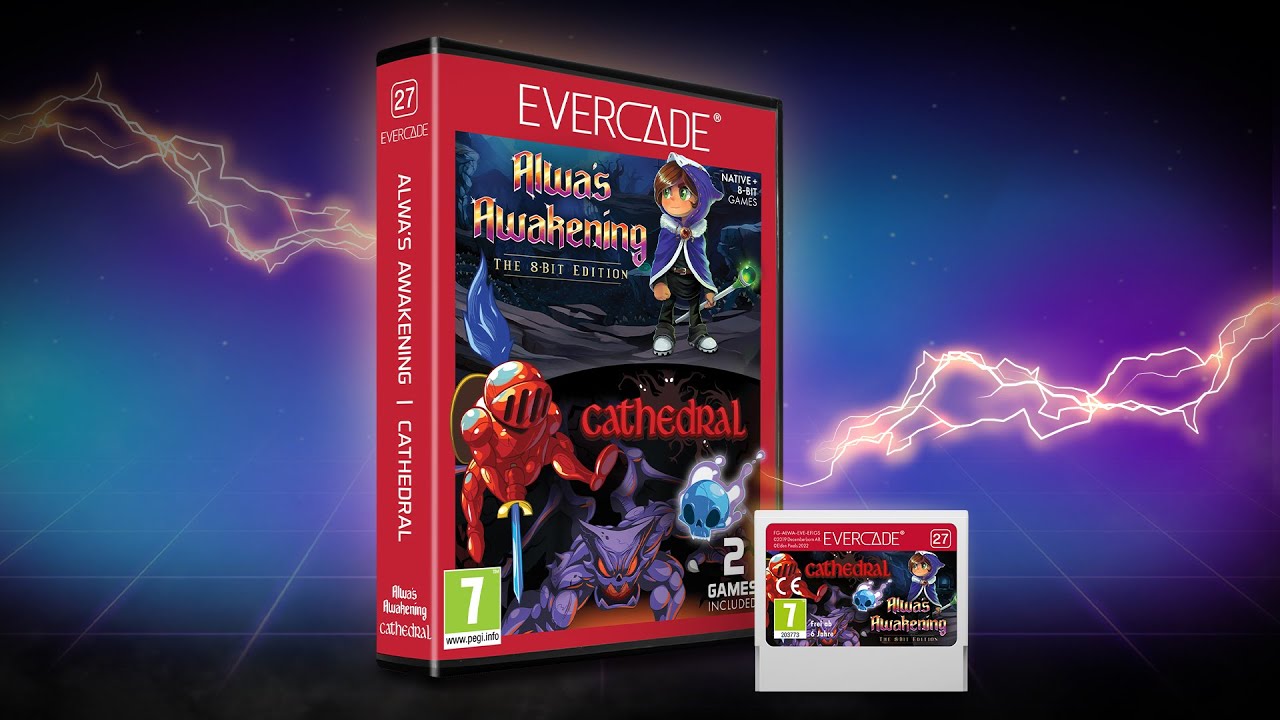 Evercade - Alwa's Awakening Cathedral Trailer - Two incredible Modern Retro Indie Games!