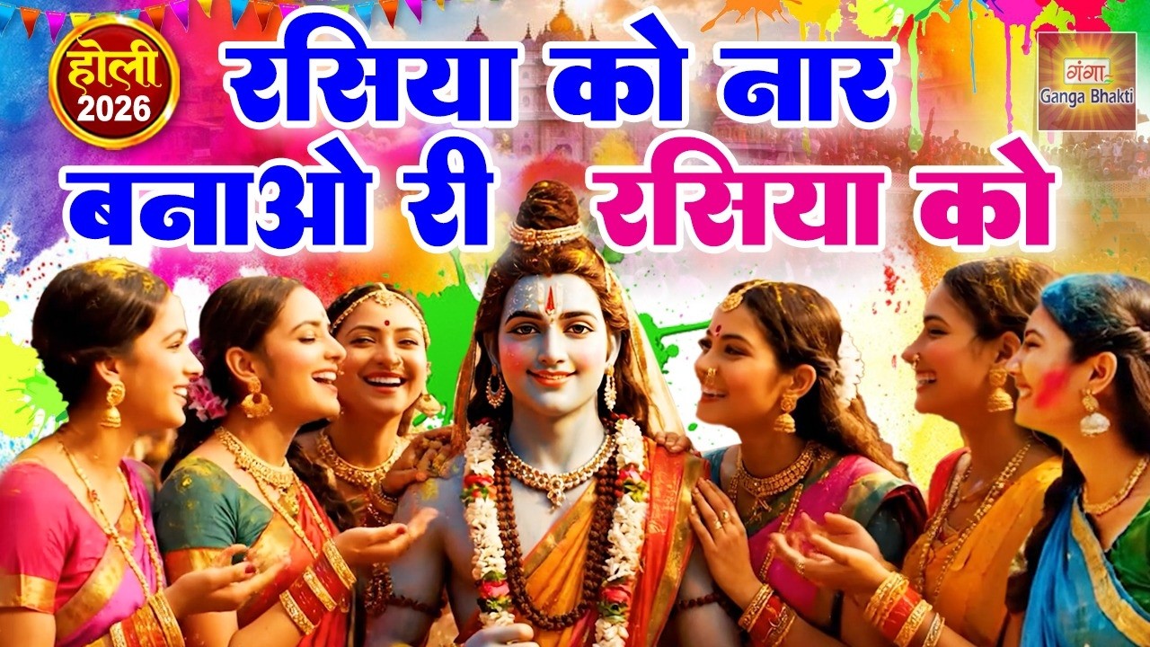 होली उत्सव विशेष भजन- रसिया को नार बनाओ री - Rasiya Ko Naar Banao Ri- Radha Krishna Holi Bhajan 2026