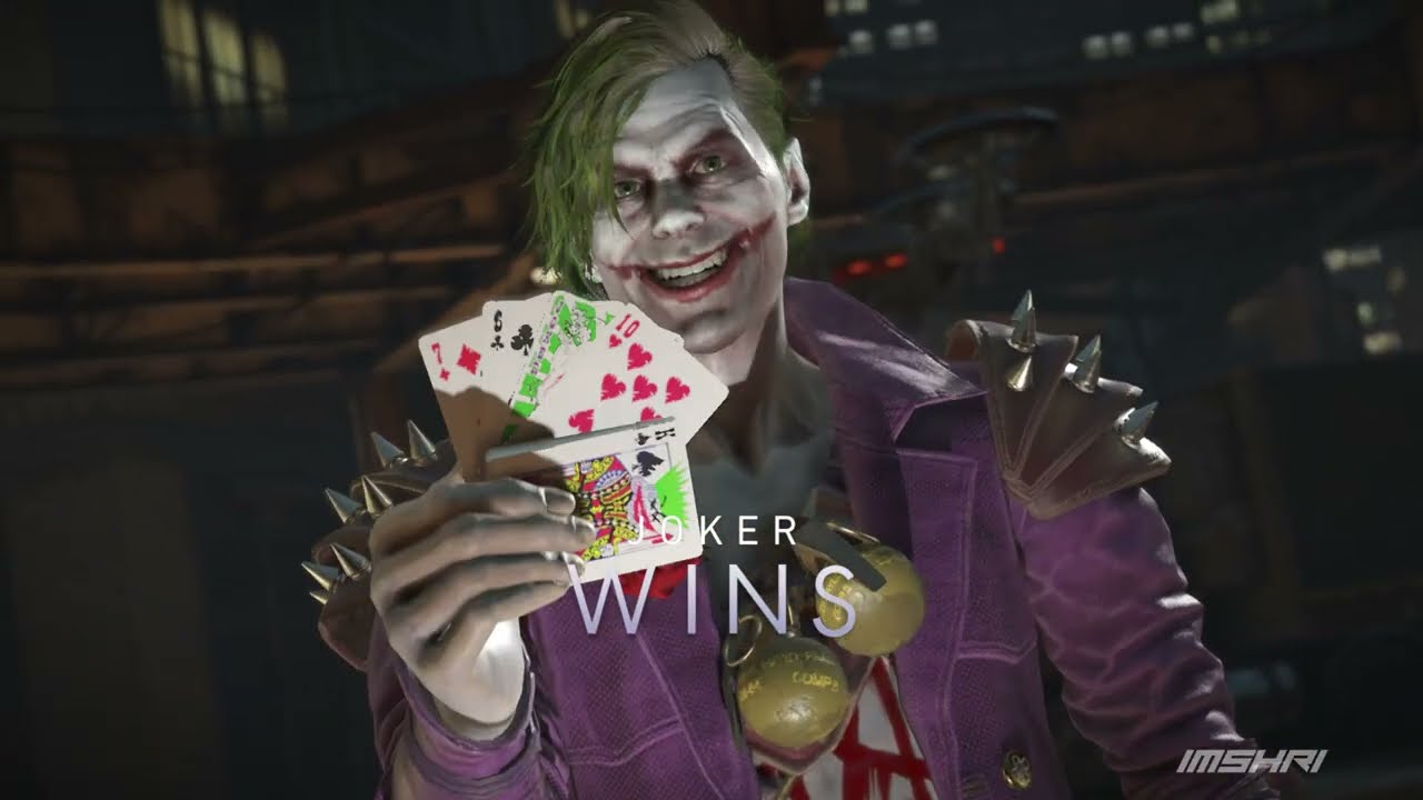 Экран победы всех персонажей - Injustice 2