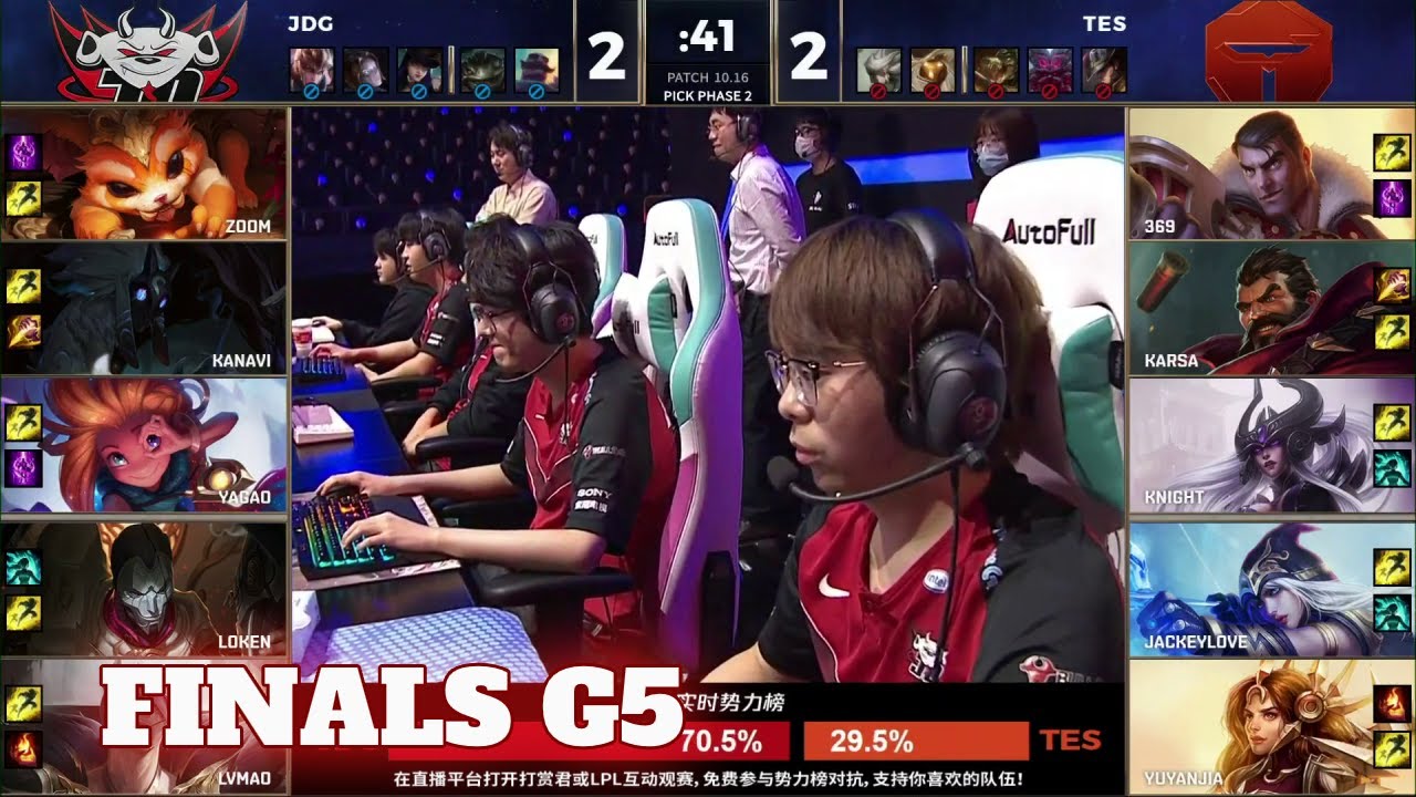 JDG vs TOP - Game 5 | Grand Finals Playoffs LPL Summer 2020 | JD Gaming vs Top Esports G5