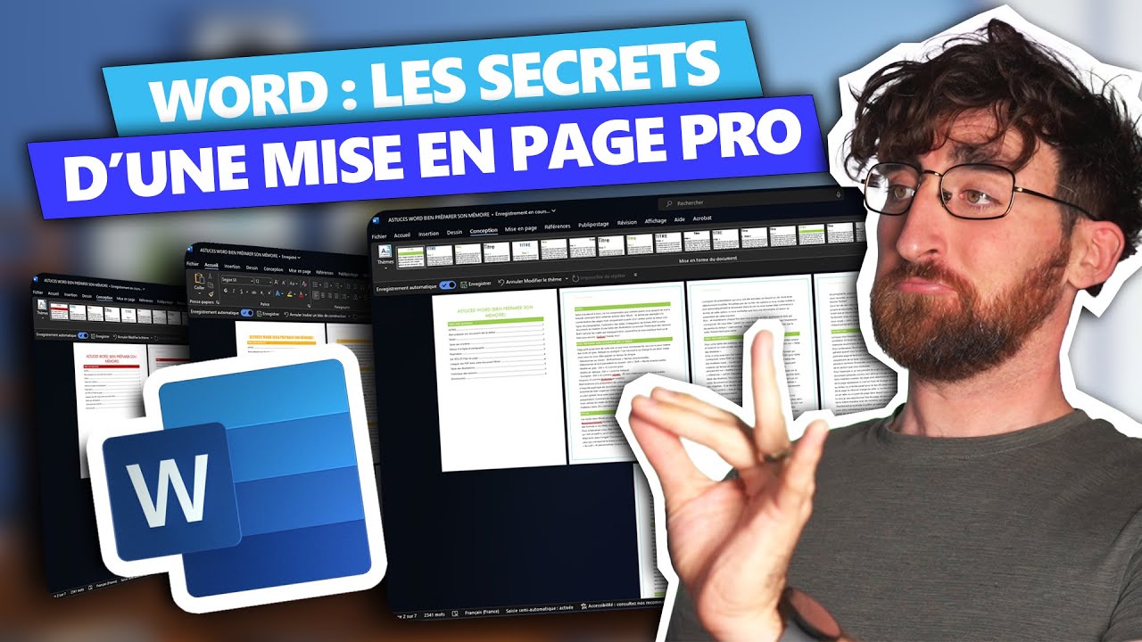 TUTO WORD : Les SECRETS d'une MISE EN PAGE PRO 📄🤩