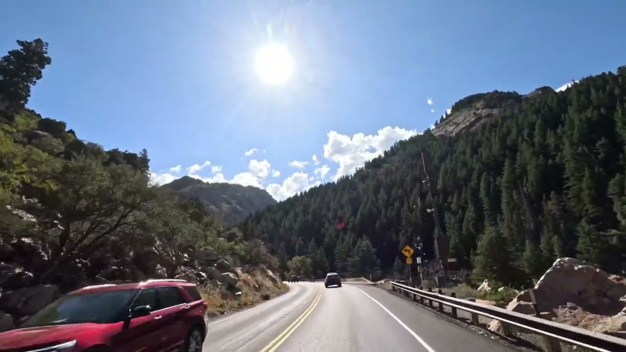 Scenic Drive: Big Cottonwood Canyon to Park City and Back [4K] | Utah