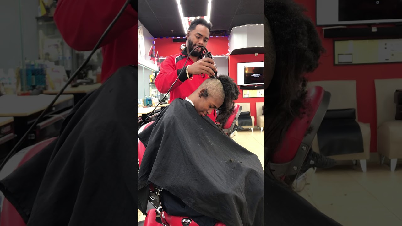 Shaving my hair off for the First Time!
