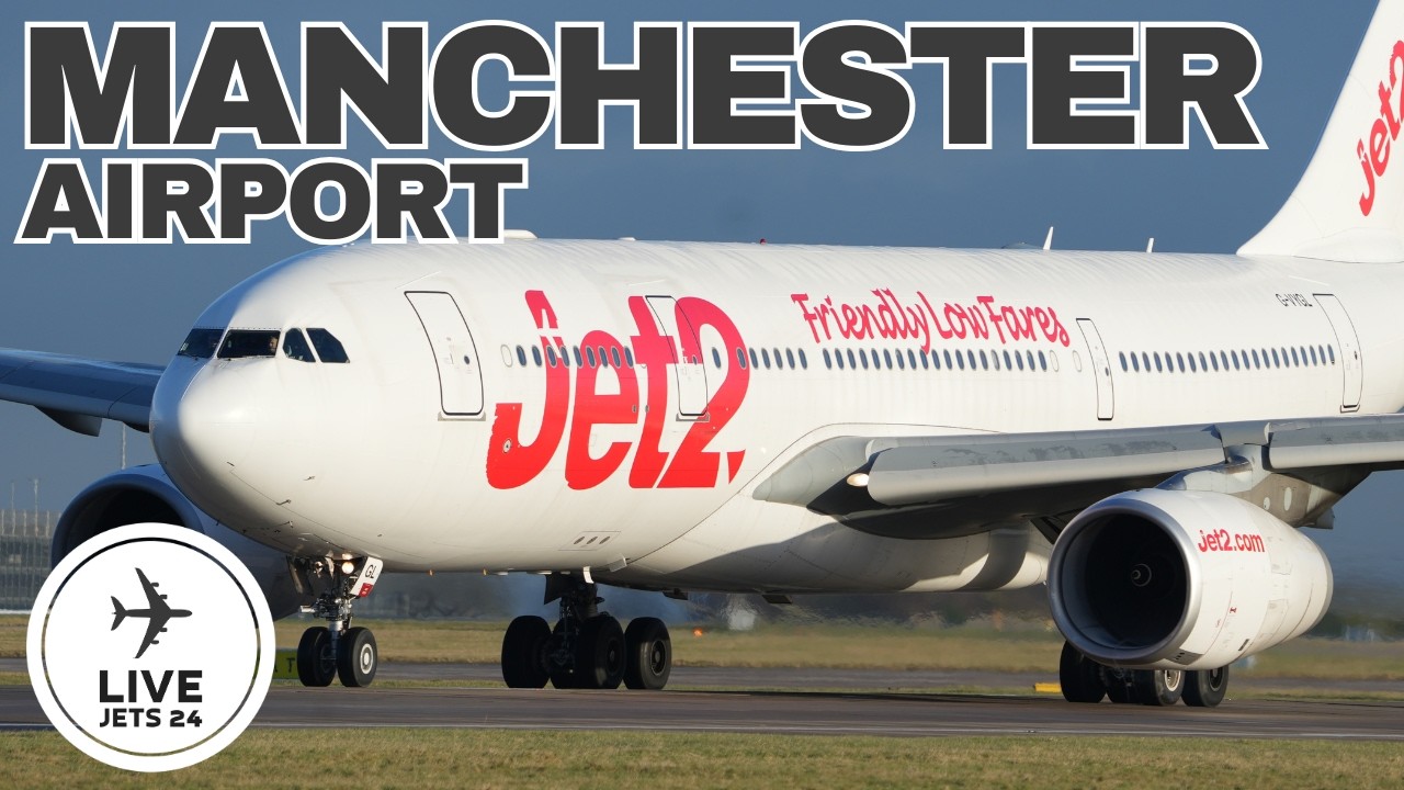 🔴Manchester Airport LIVE -  Plane Spotting 17/03/2026