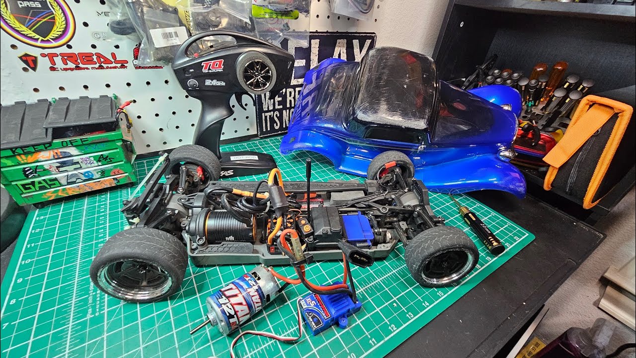 OVERPOWERED! 4Tec Brushless Conversion