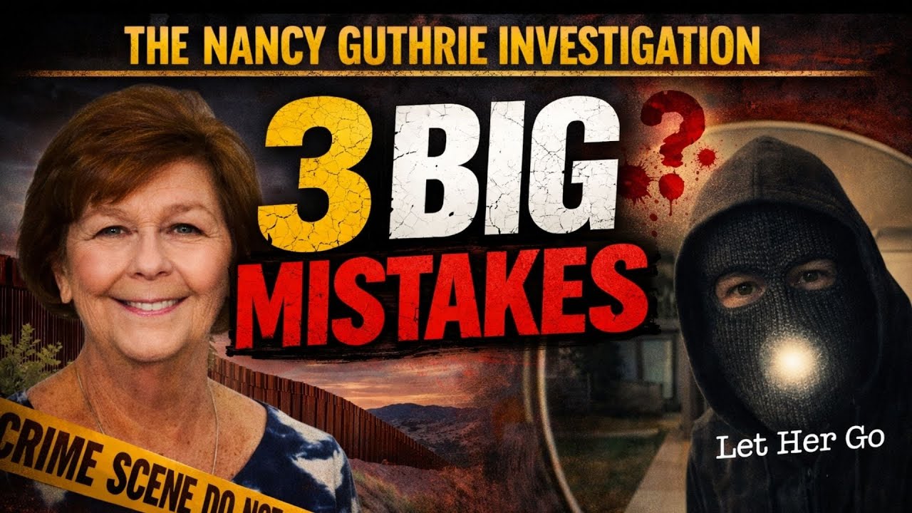 3 Big Mistakes... Nancy Guthrie Investgation 📱