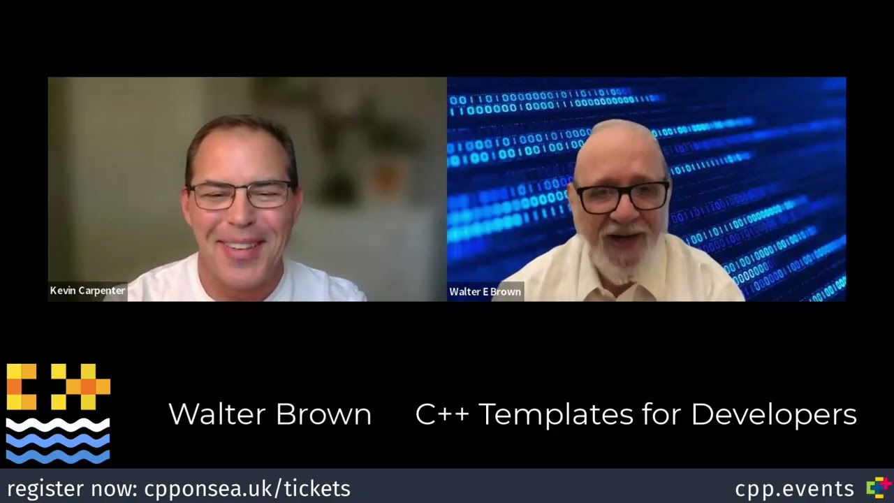C++ Templates for Developers - C++ Workshop Preview With Walter E Brown for C++ on Sea 2025