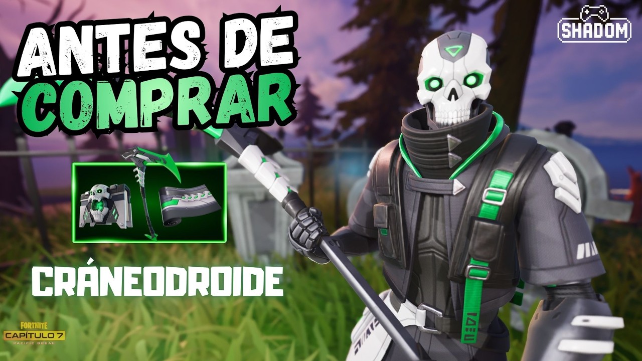 CRÁNEODROIDE IMPONE RESPETO 💀 PRESIÓN AGRESIVA Y AIM PRECISO ┃Fortnite Gameplay C7 T1