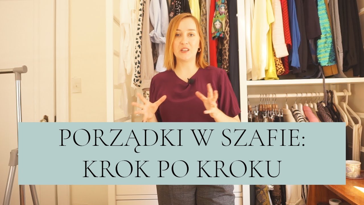 PORZĄDKI W SZAFIE: Jak je zrobić? | Od czego zacząć? | ZASADY | PODSTAWY | Stylololo