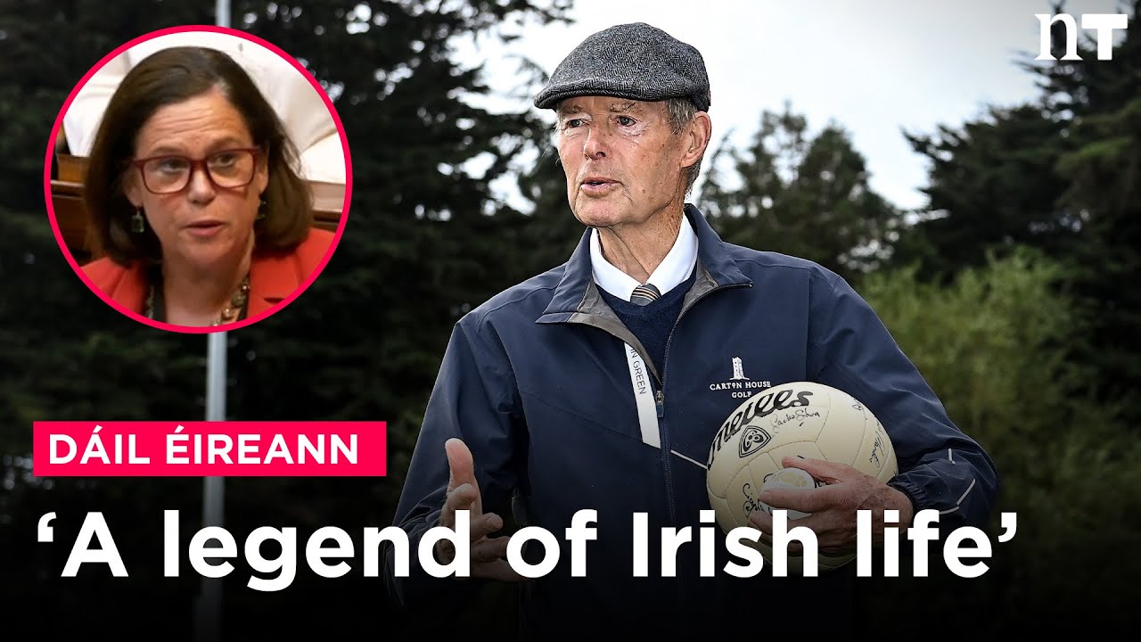 Dáil Éireann pays tribute to legendary GAA commentator Mícheál Ó Muircheartaigh
